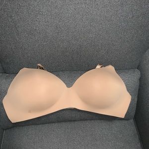 Beige Victoria’s Secret lightly lined T-shirt bra